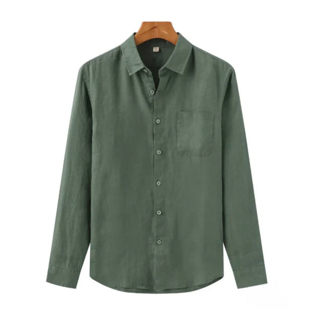 Linen Long Sleeve Shirt