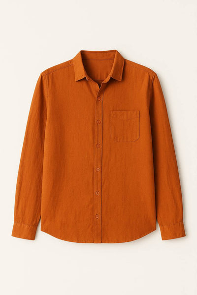 Linen Long Sleeve Shirt
