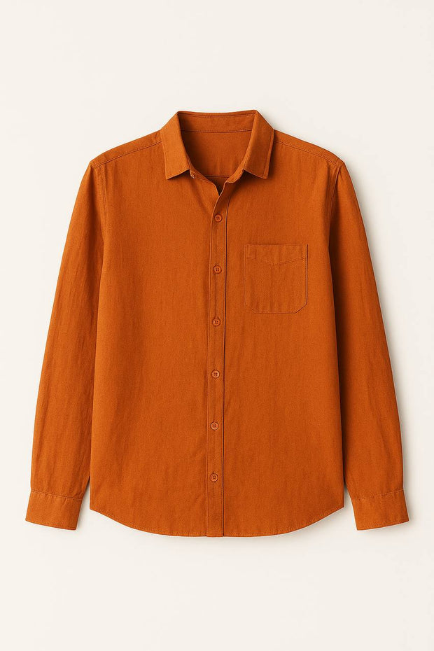 Linen Long Sleeve Shirt